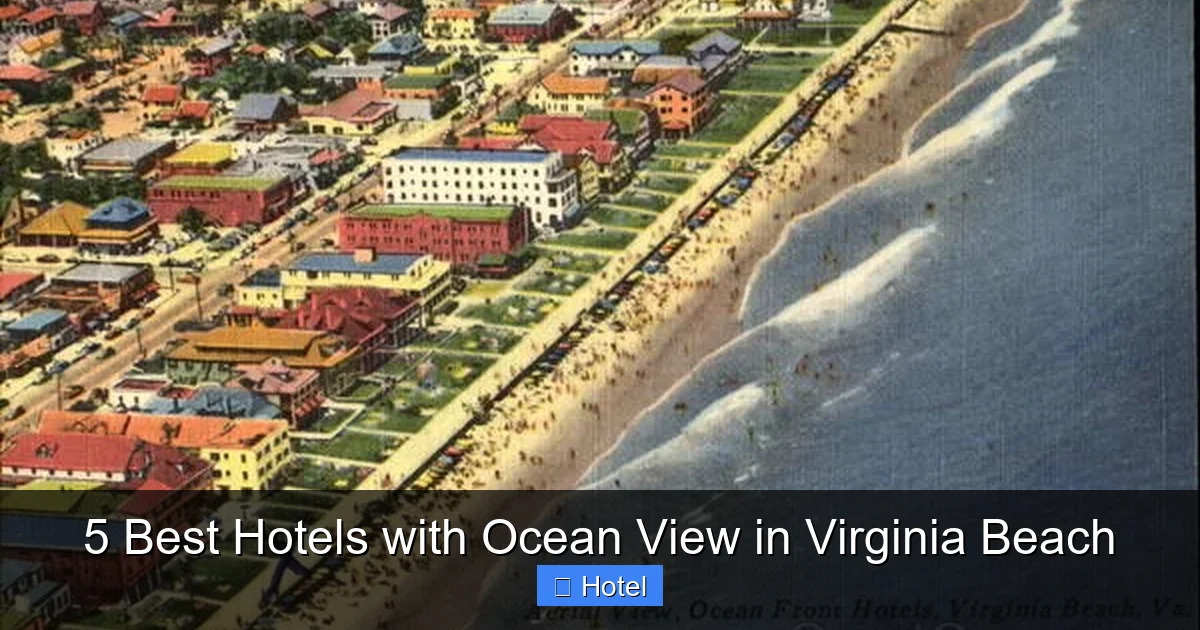 5 Best Hotels with Ocean View in Virginia Beach