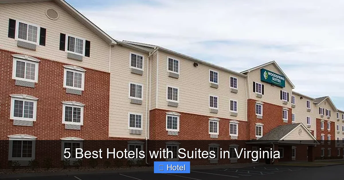 5 Best Hotels with Suites in Virginia