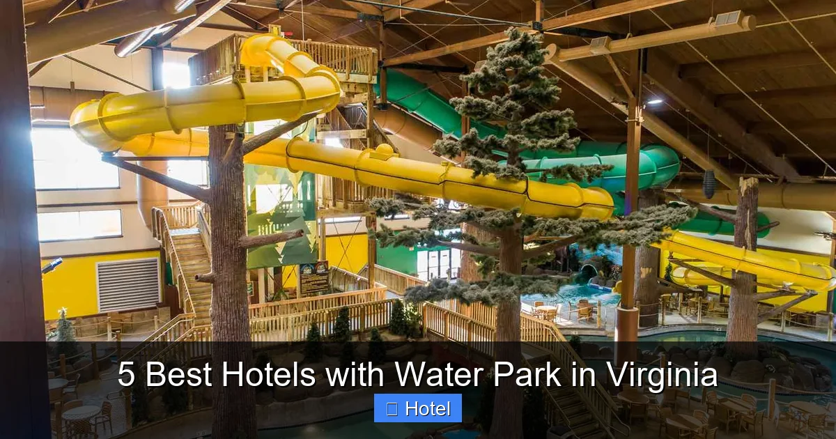 5 Best Hotels with Water Park in Virginia