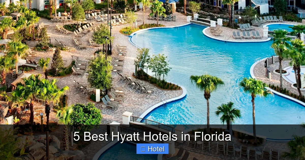 5 Best Hyatt Hotels in Florida