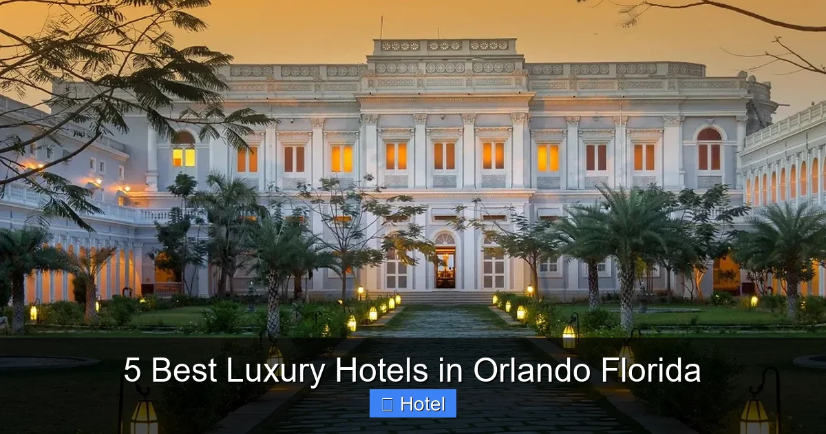 5 Best Luxury Hotels in Orlando Florida