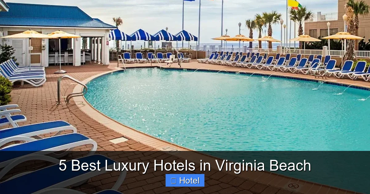 5 Best Luxury Hotels in Virginia Beach