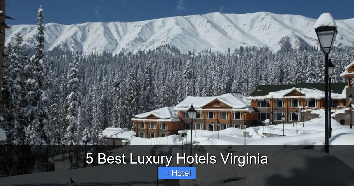 5 Best Luxury Hotels Virginia