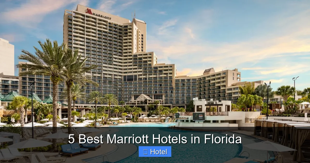 5 Best Marriott Hotels in Florida
