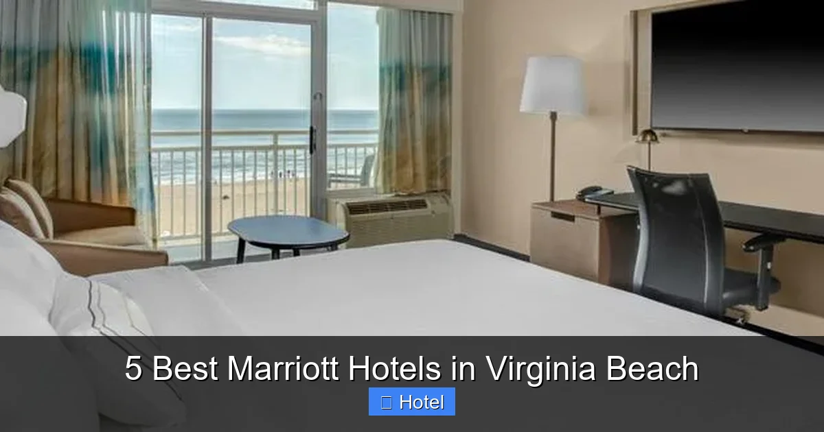 5 Best Marriott Hotels in Virginia Beach