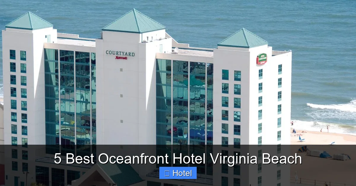 5 Best Oceanfront Hotel Virginia Beach