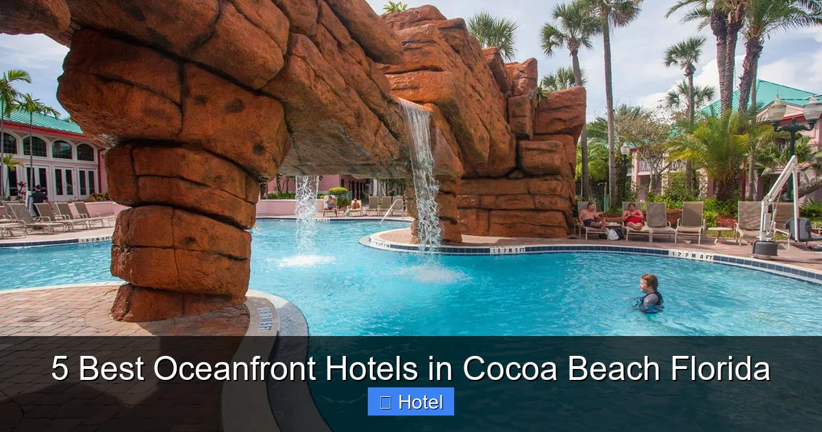 5 Best Oceanfront Hotels in Cocoa Beach Florida