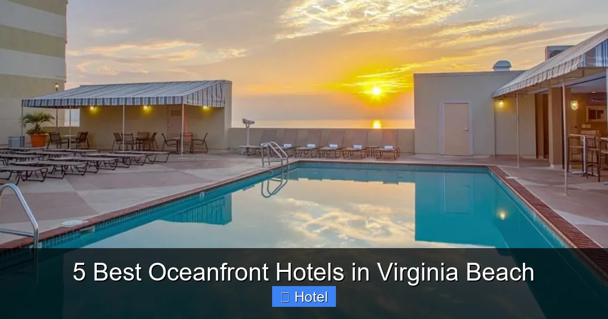 5 Best Oceanfront Hotels in Virginia Beach