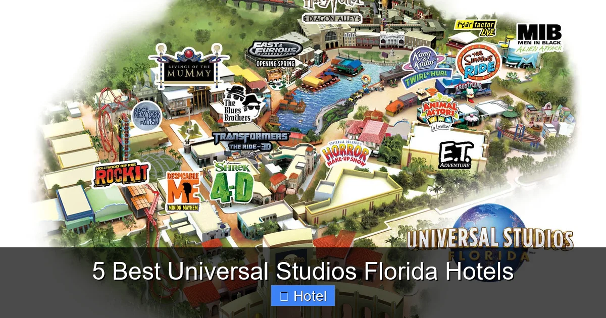 5 Best Universal Studios Florida Hotels