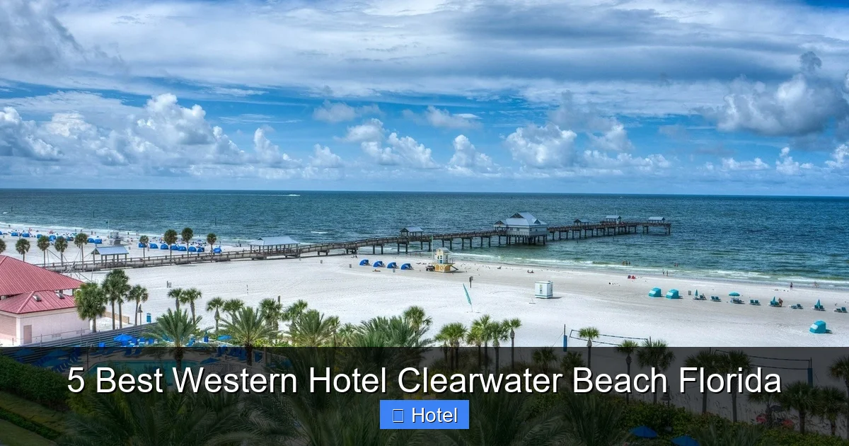 5 Best Western Hotel Clearwater Beach Florida