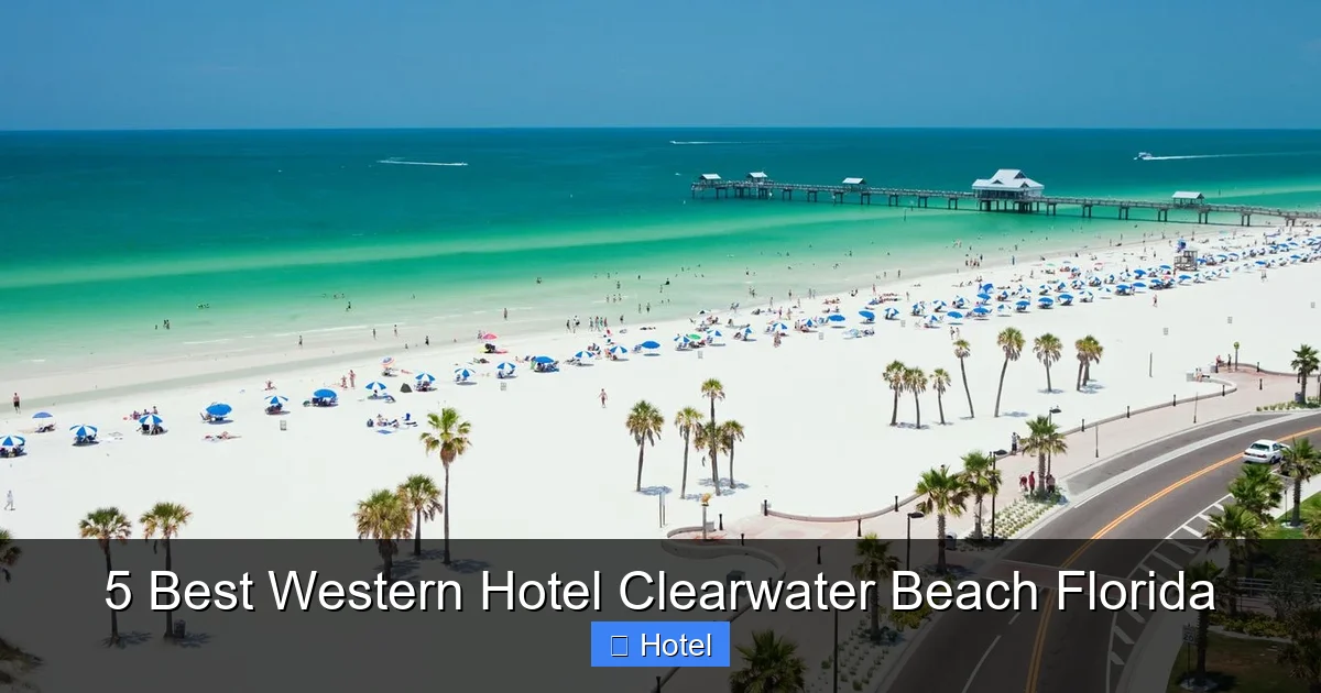 5 Best Western Hotel Clearwater Beach Florida