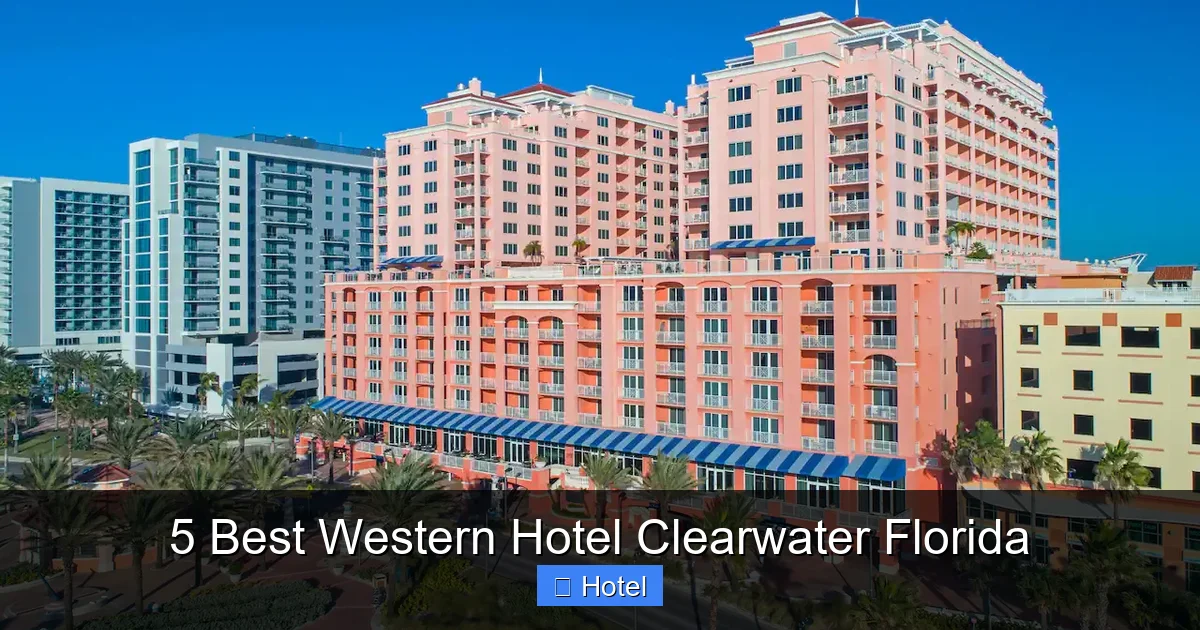 5 Best Western Hotel Clearwater Florida