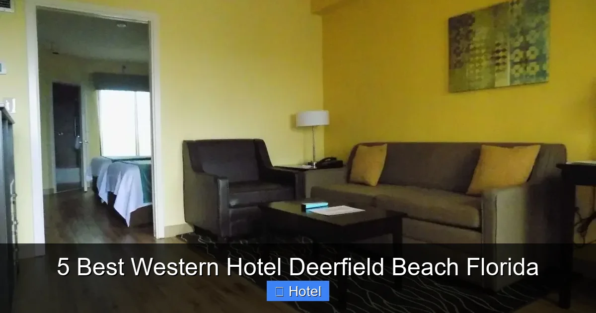 5 Best Western Hotel Deerfield Beach Florida