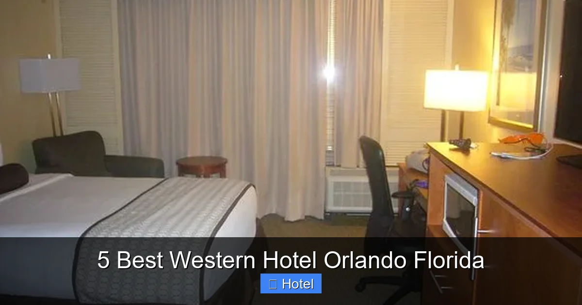 5 Best Western Hotel Orlando Florida