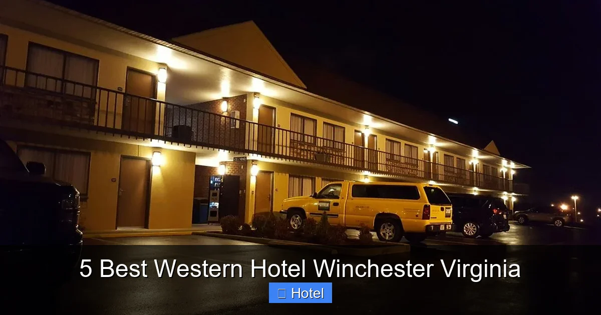 5 Best Western Hotel Winchester Virginia