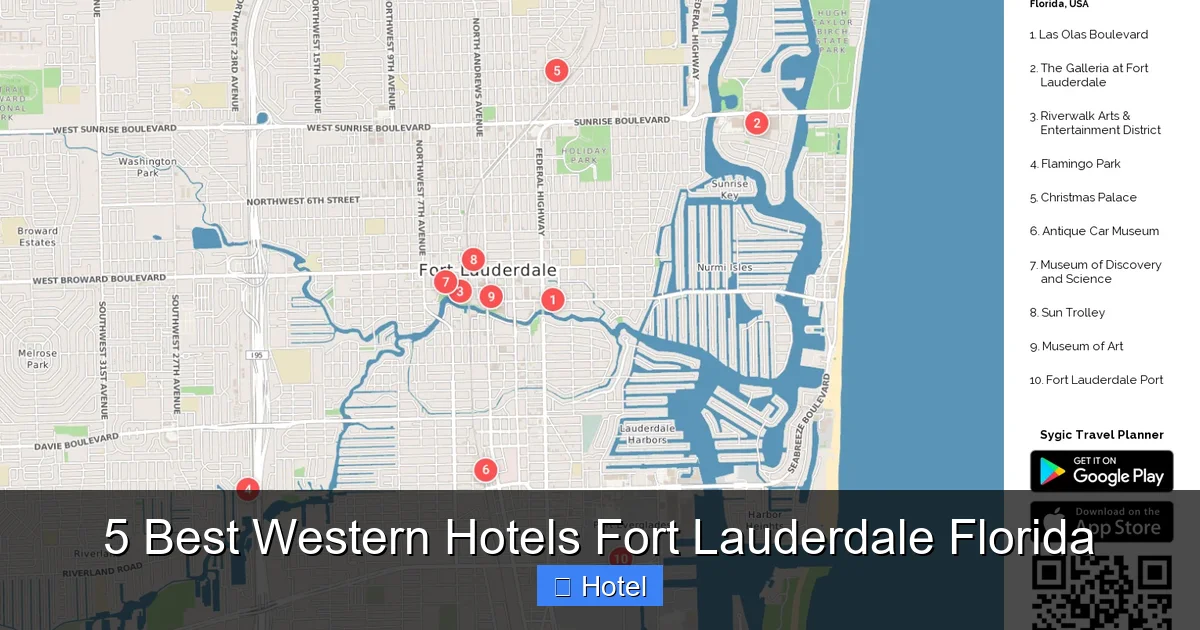 5 Best Western Hotels Fort Lauderdale Florida