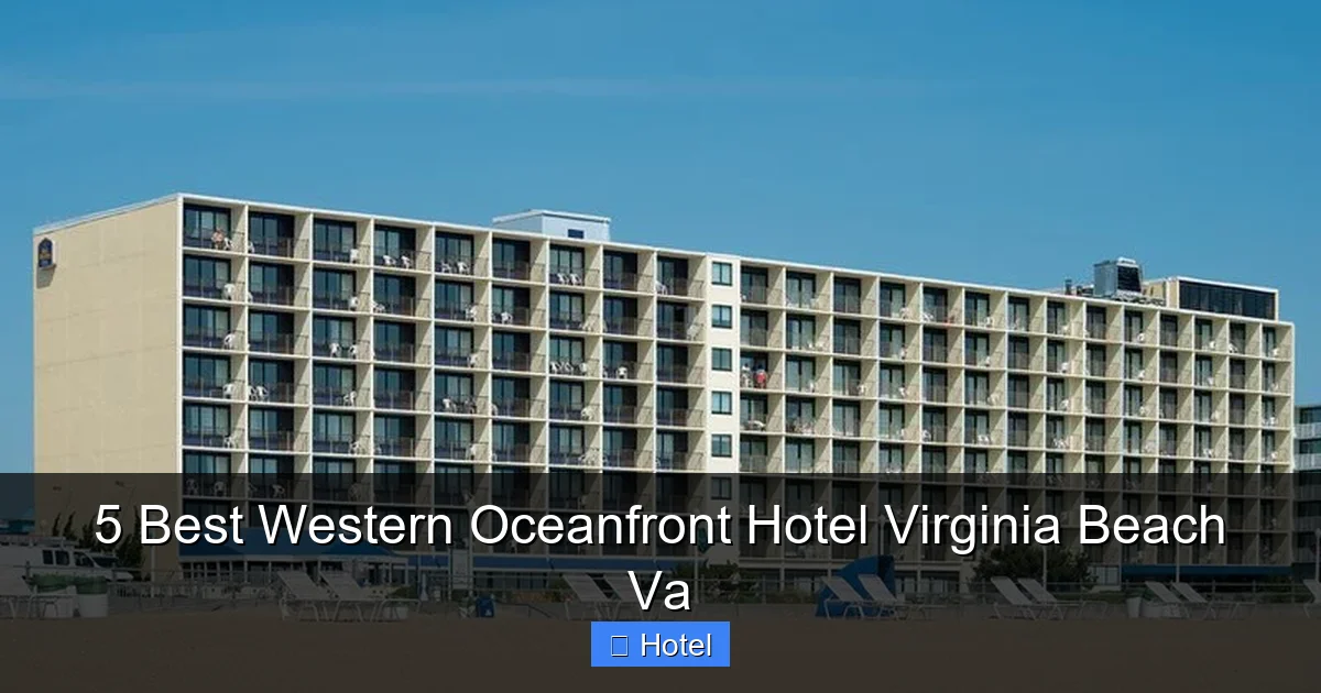 5 Best Western Oceanfront Hotel Virginia Beach Va