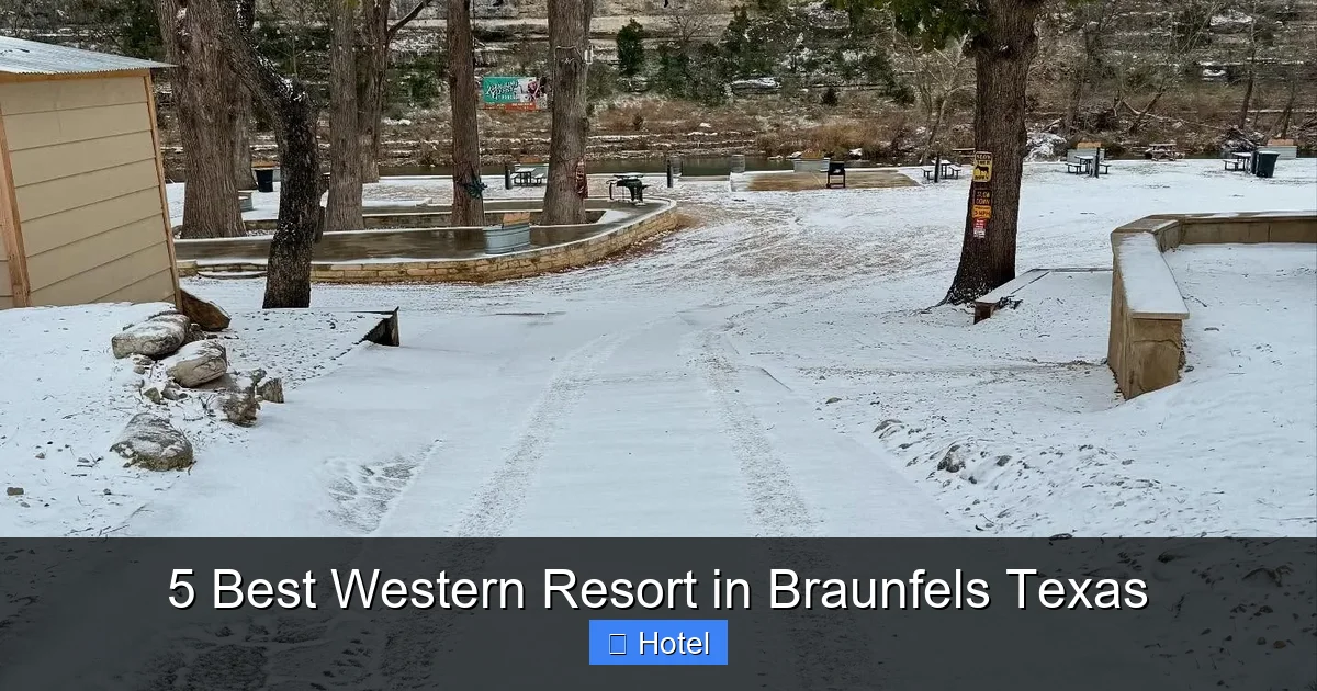 5 Best Western Resort in Braunfels Texas