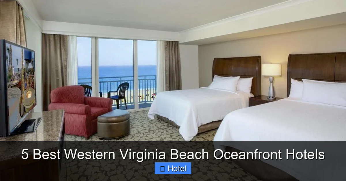 5 Best Western Virginia Beach Oceanfront Hotels