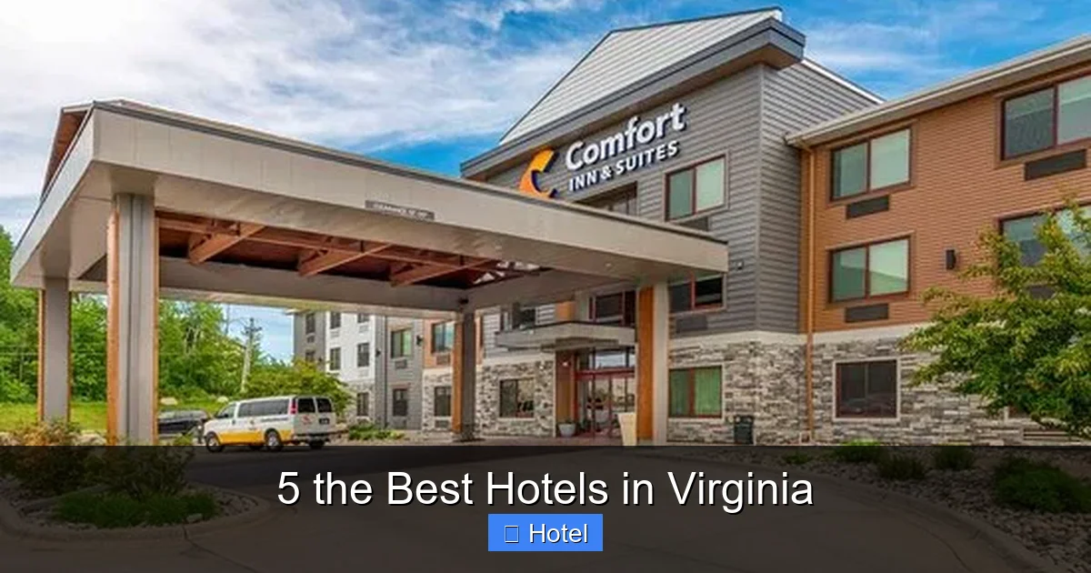 5 the Best Hotels in Virginia