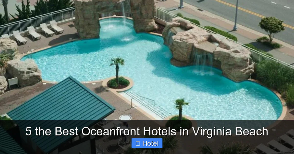 5 the Best Oceanfront Hotels in Virginia Beach