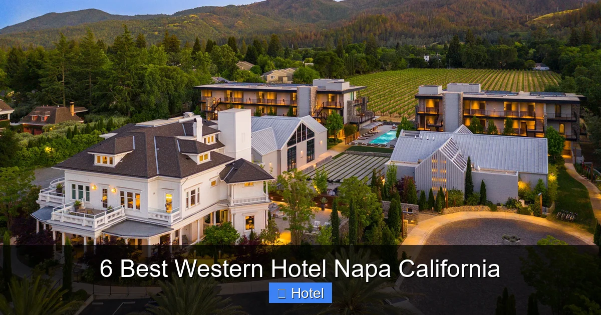 6 Best Western Hotel Napa California