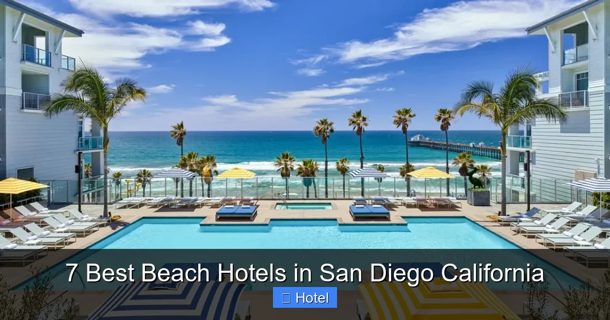 7 Best Beach Hotels in San Diego California