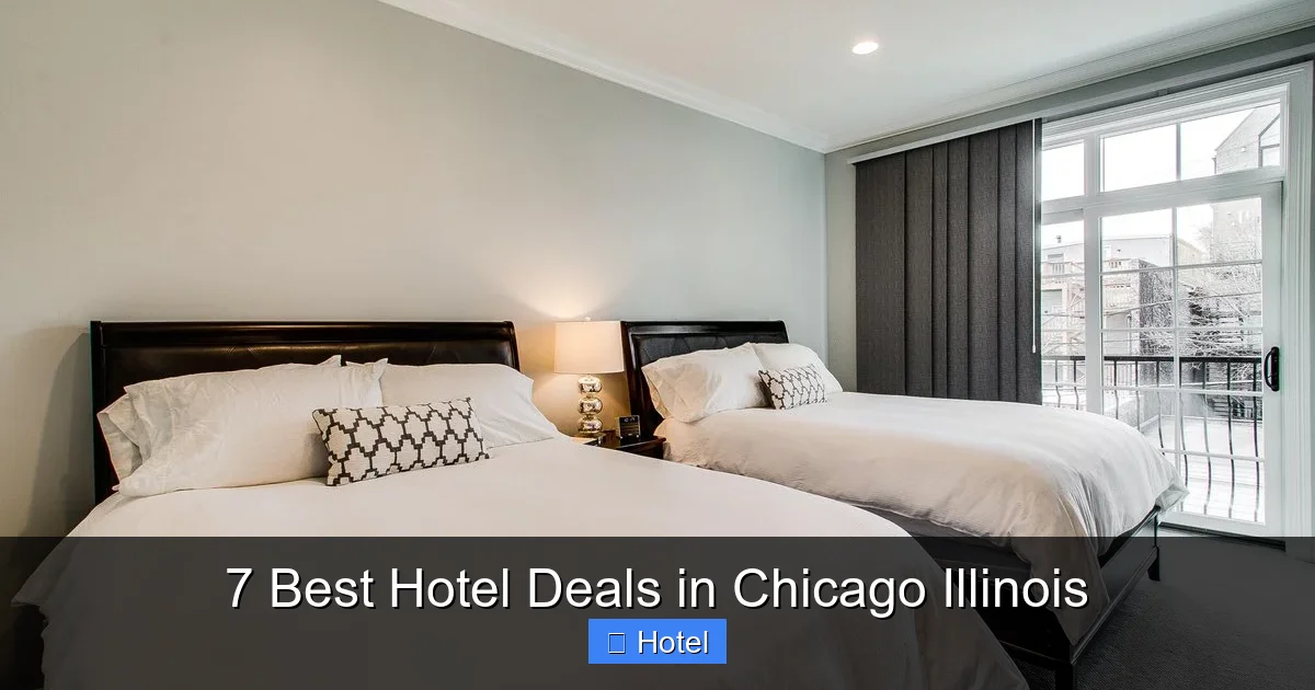 7 Best Hotel Deals in Chicago Illinois