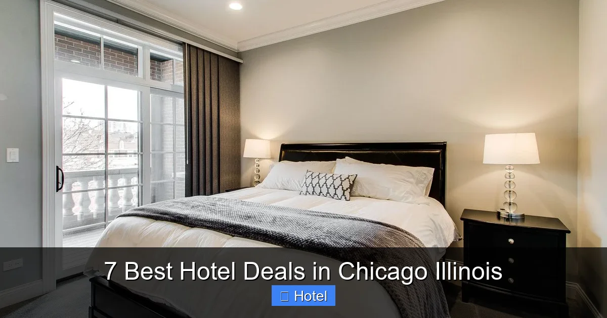 7 Best Hotel Deals in Chicago Illinois
