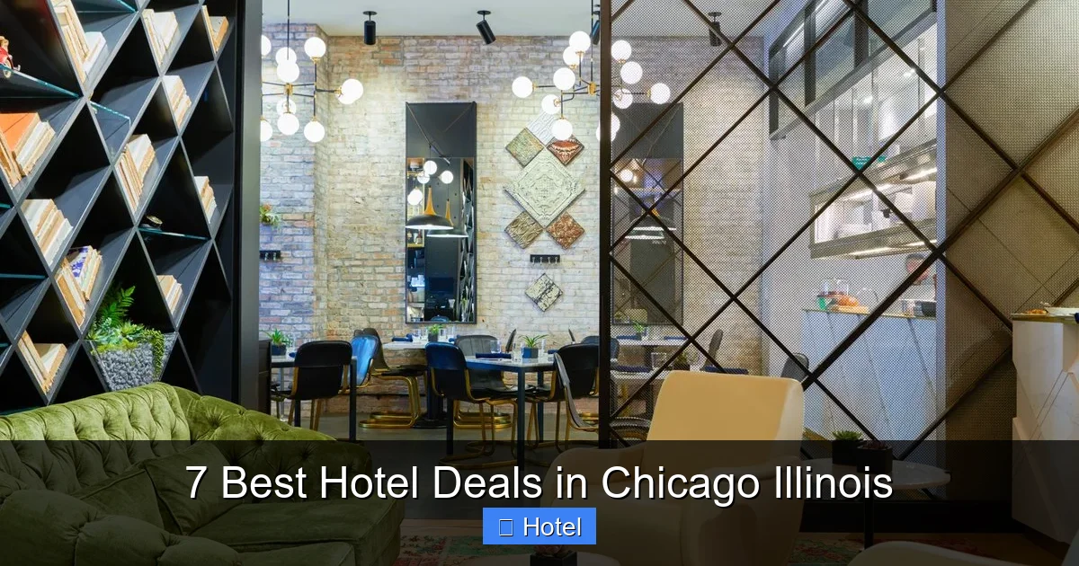 7 Best Hotel Deals in Chicago Illinois