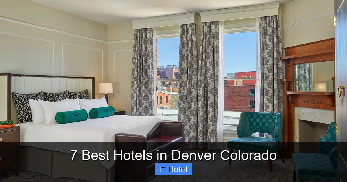 7 Best Hotels in Denver Colorado