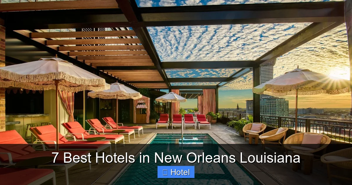 7 Best Hotels in New Orleans Louisiana