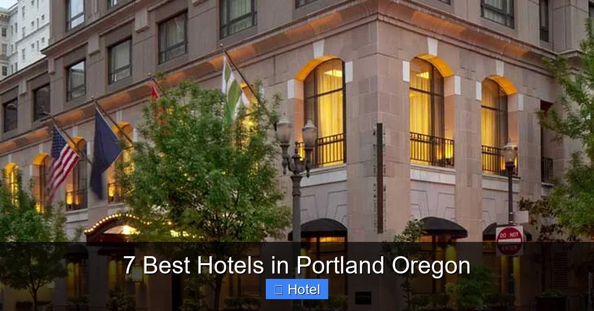 7 Best Hotels in Portland Oregon