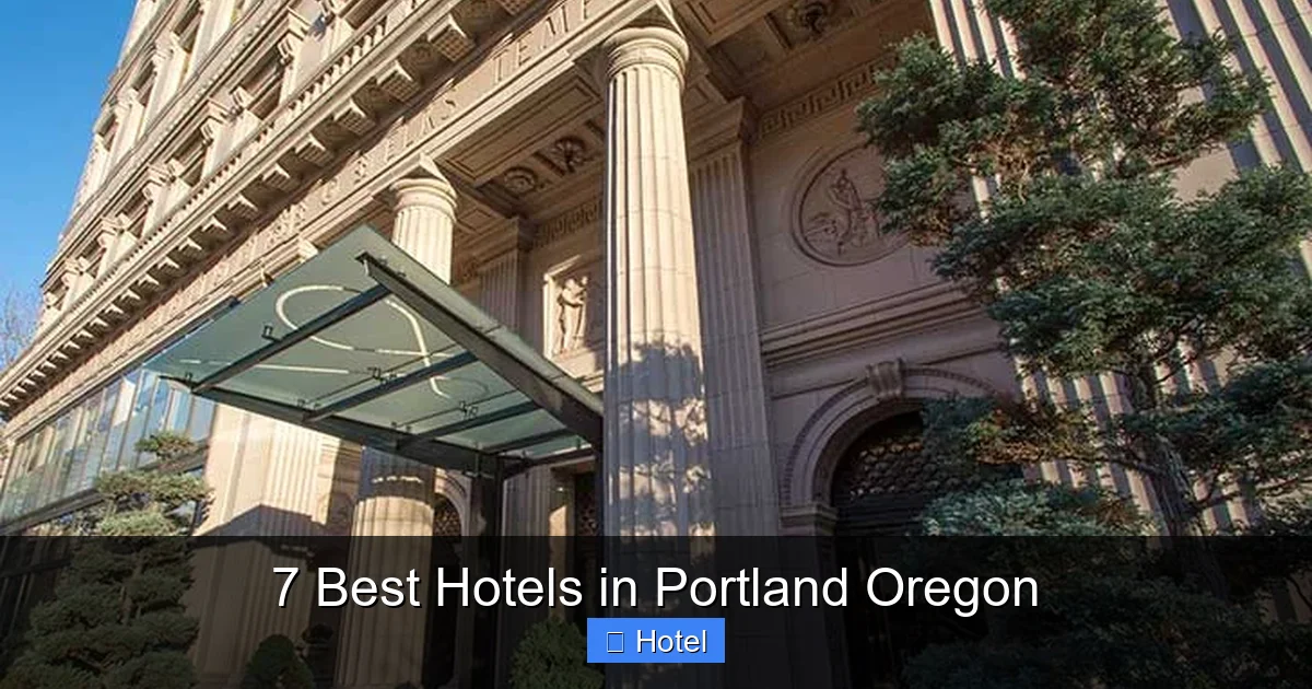 7 Best Hotels in Portland Oregon