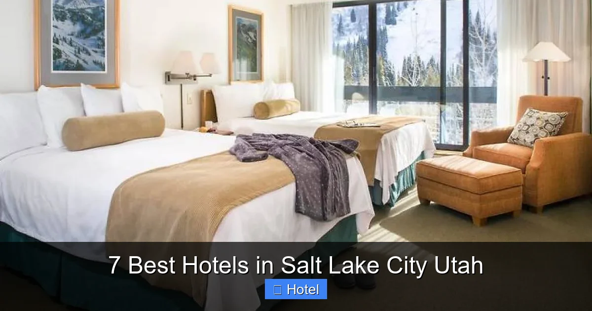 7 Best Hotels in Salt Lake City Utah