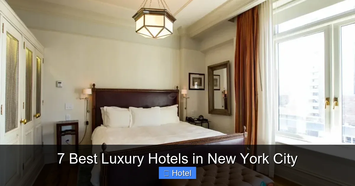 7 Best Luxury Hotels in New York City