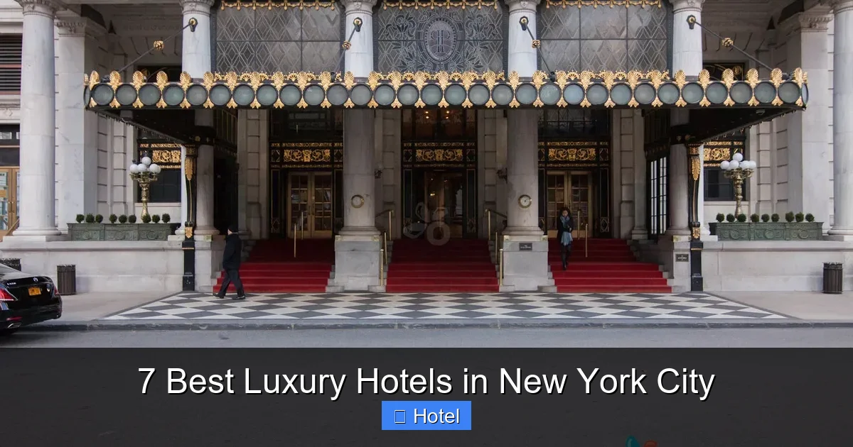 7 Best Luxury Hotels in New York City