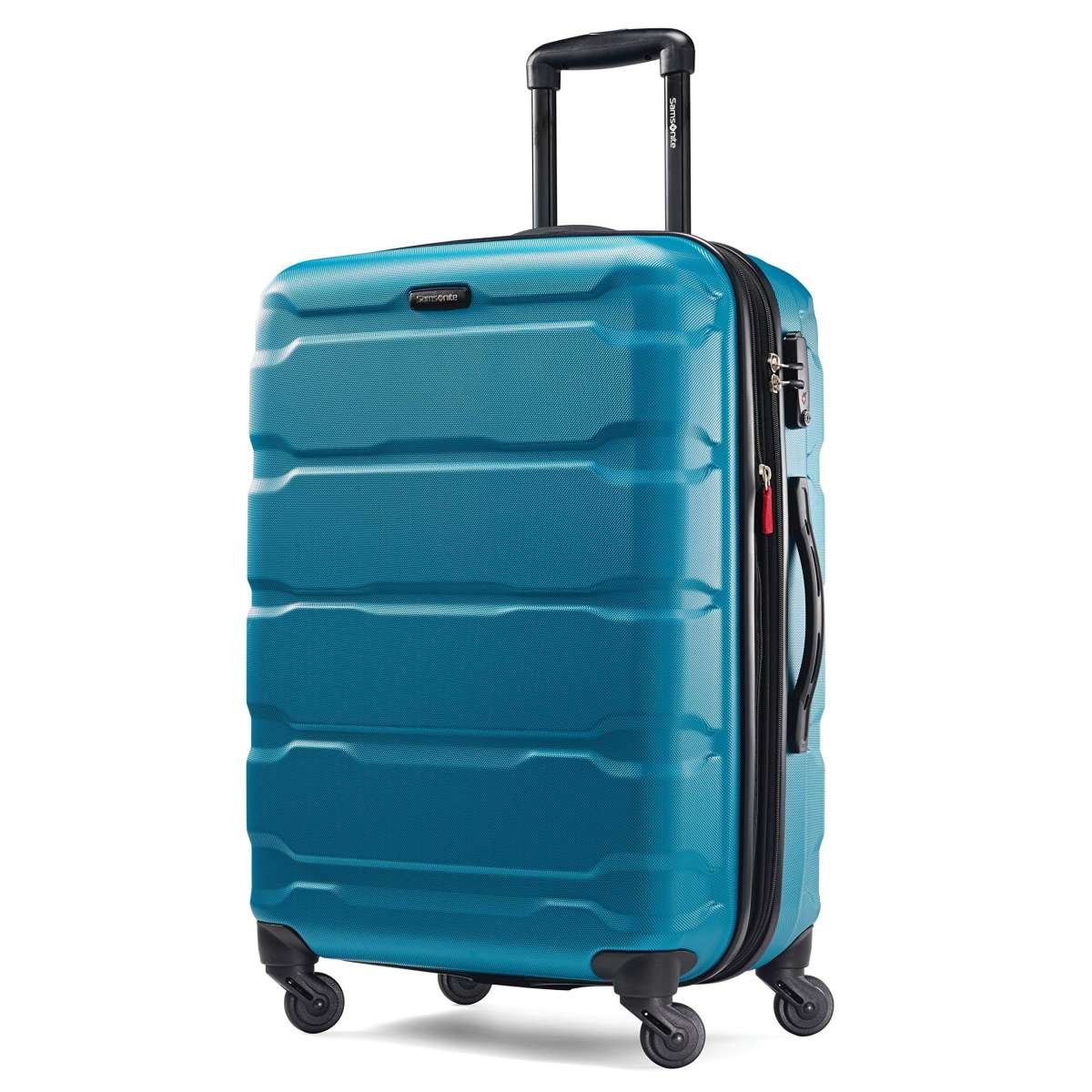 Samsonite Omni PC Hardside Expandable Luggage with Spinner Wheels, Caribbean Blu