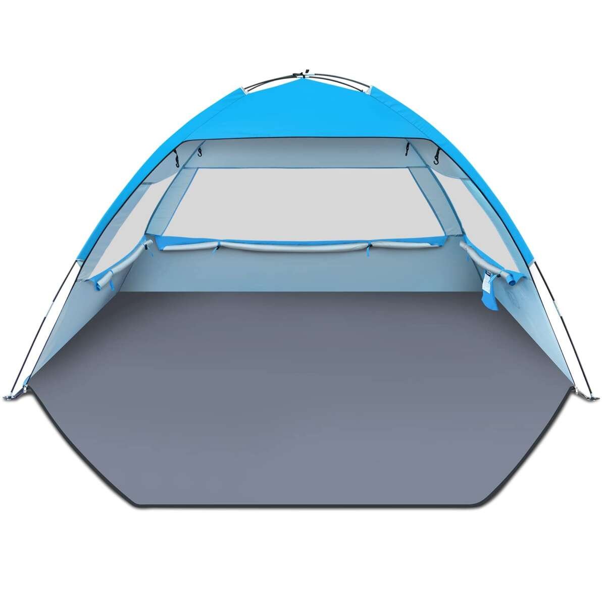 Gorich Beach Tent Sun Shelter for 3/4/6/8/10 Person with UPF 50+ UV Protection,