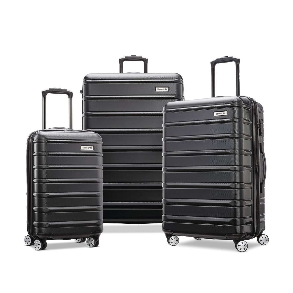 Samsonite Omni 2 Hardside Expandable Luggage with Spinner Wheels, 3-Piece Set ,
