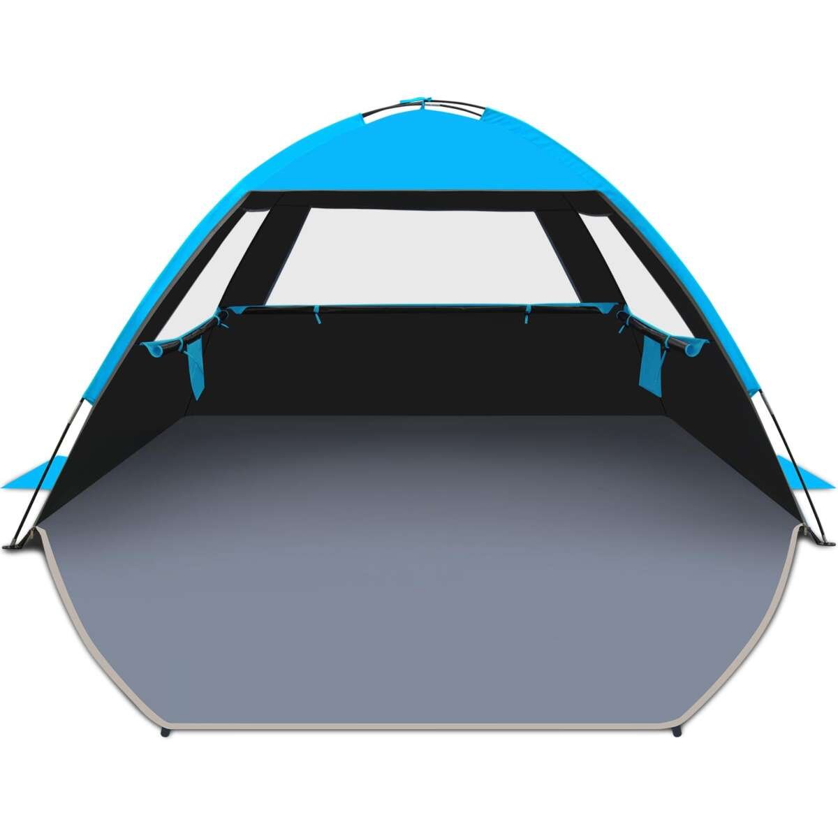 Gorich Beach Tent Sun Shelter for 3/4/6/8/10 Person with UPF 50＋ UV Protection, 
