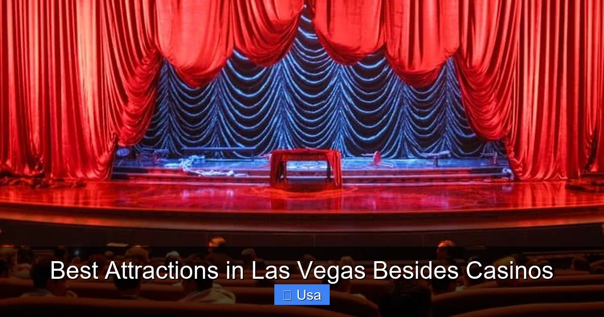Best Attractions in Las Vegas Besides Casinos