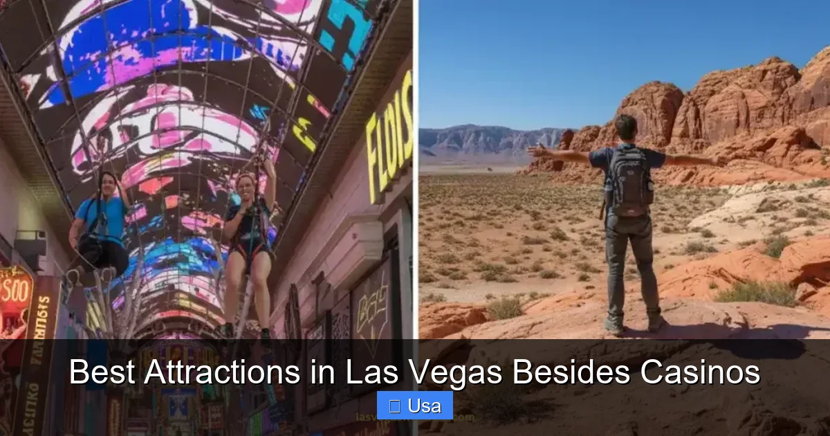 Best Attractions in Las Vegas Besides Casinos