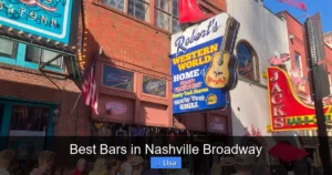 Best Bars in Nashville Broadway