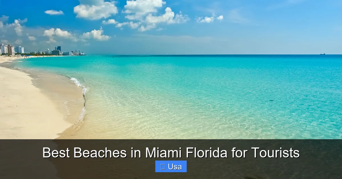 Best Beaches in Miami Florida for Tourists