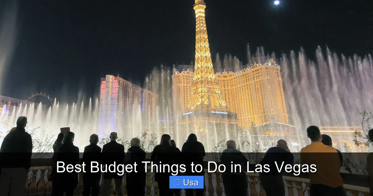 Best Budget Things to Do in Las Vegas