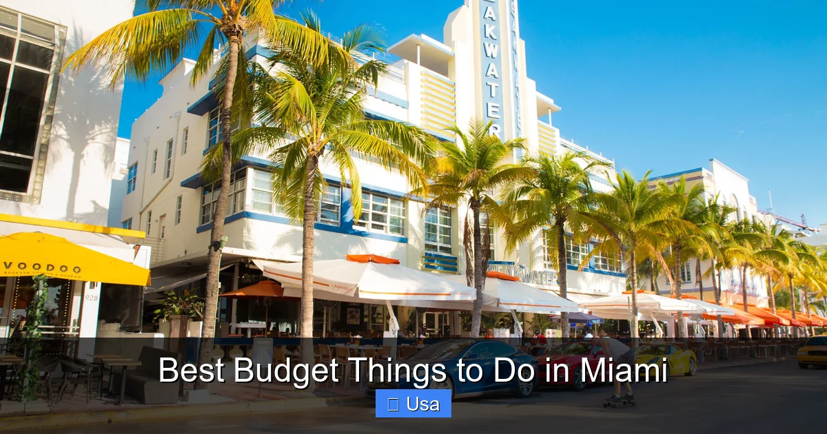 Best Budget Things to Do in Miami
