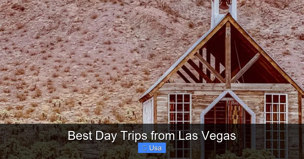 Best Day Trips from Las Vegas