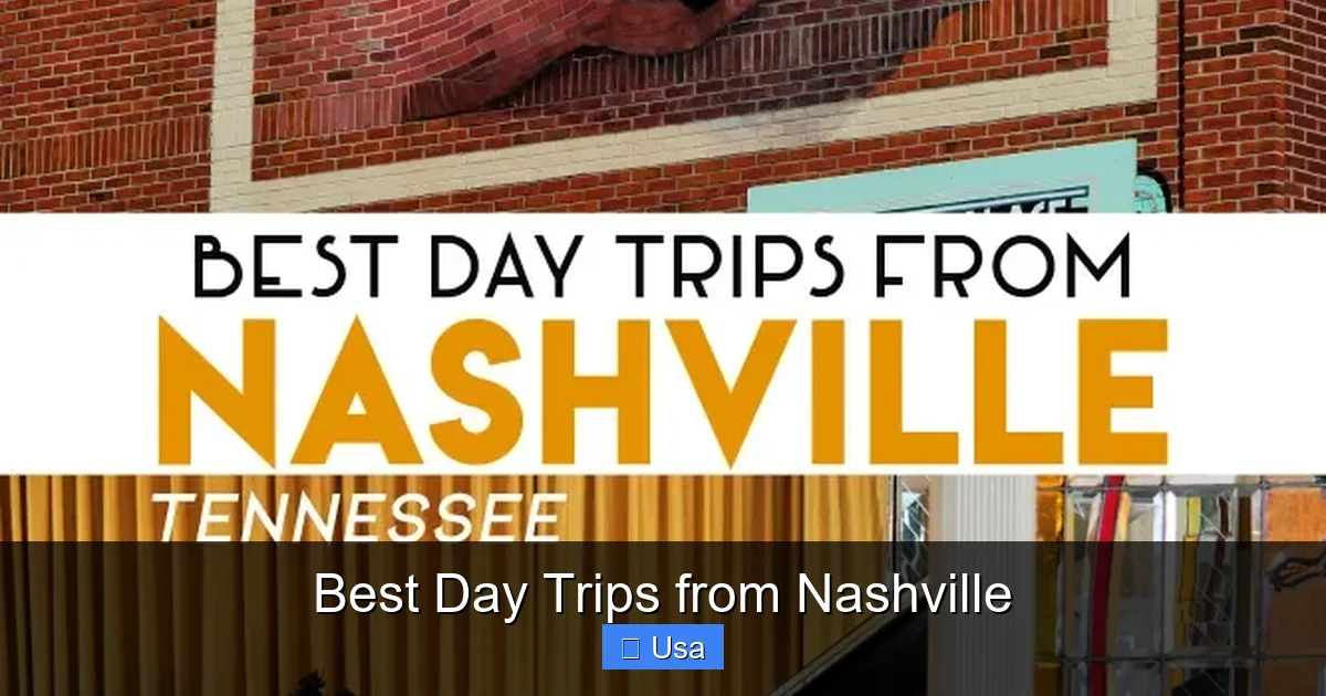 Best Day Trips from Nashville