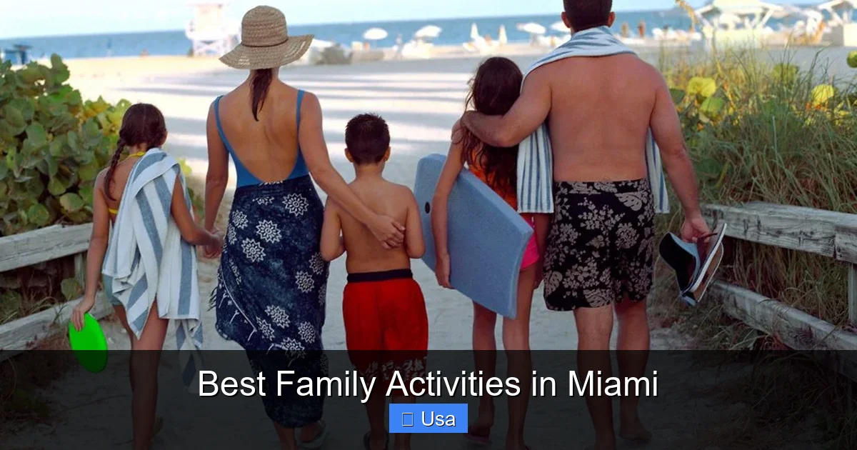 Best Family Activities in Miami